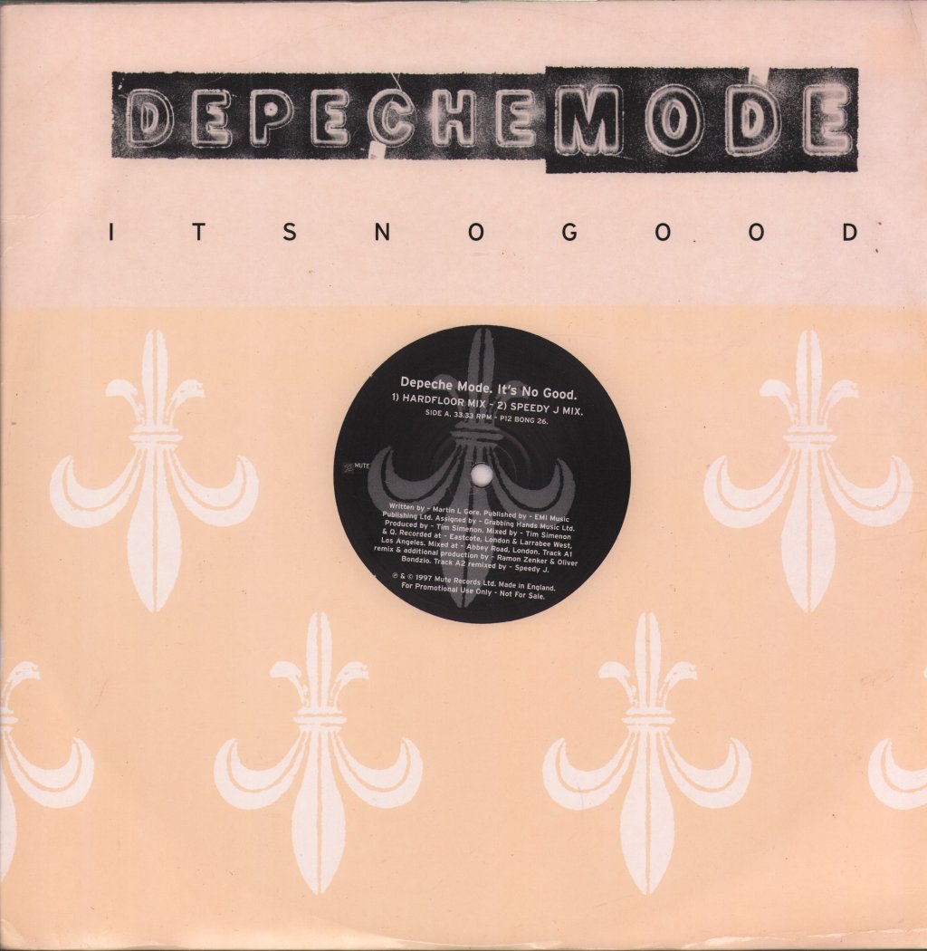 Depeche Mode - It's No Good - 12 Inch