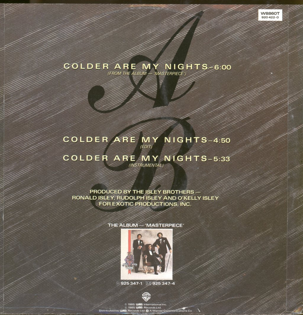 Isley Brothers - Colder Are My Nights - 12 Inch