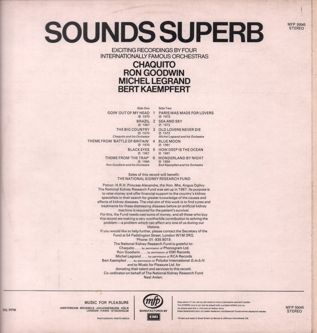 Various Artists - Sounds Superb - Lp