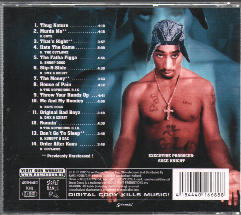 2Pac - Ready 2 Die - Cd