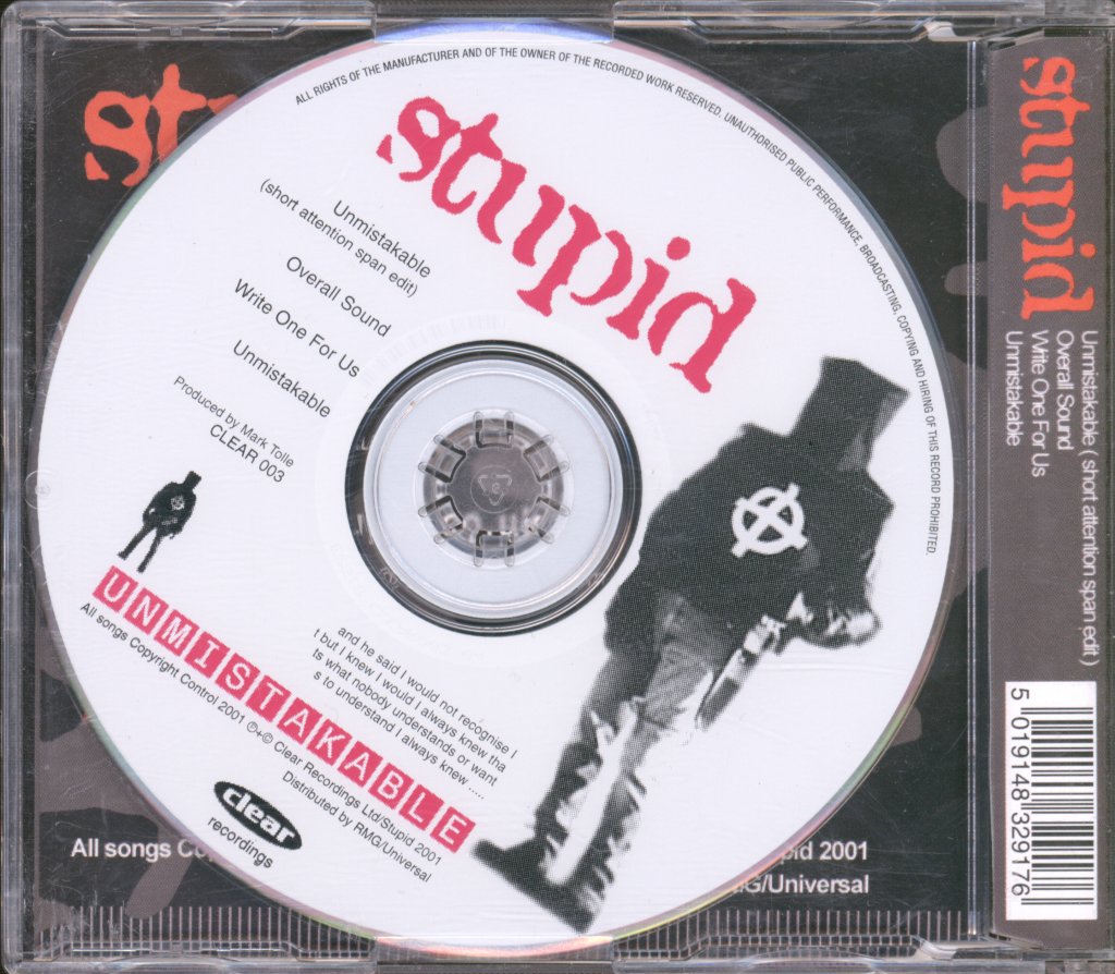 Stupid - Unmistakable - Cd