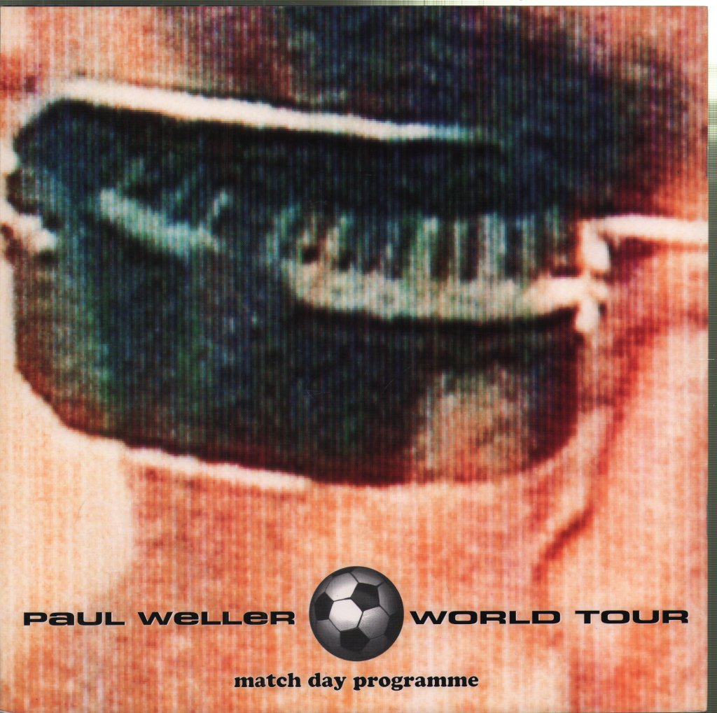 Paul Weller - Match Day World Tour - Tour Programme