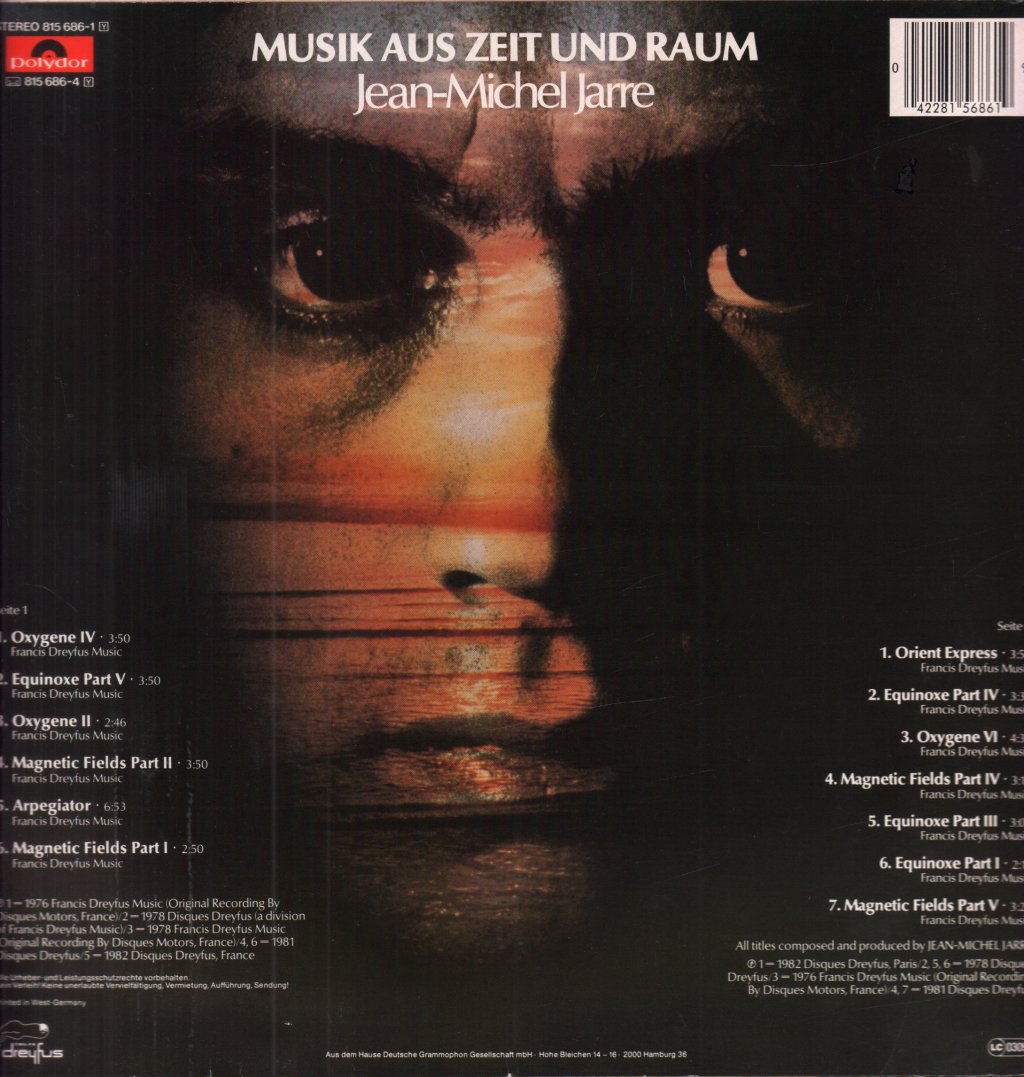 Jean Michel Jarre - Musik Aus Zeit Und Raum - Lp