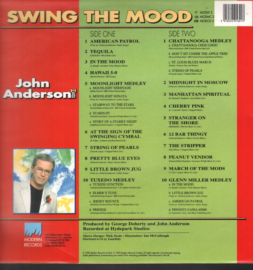 John Anderson - Swing The Mood - Lp