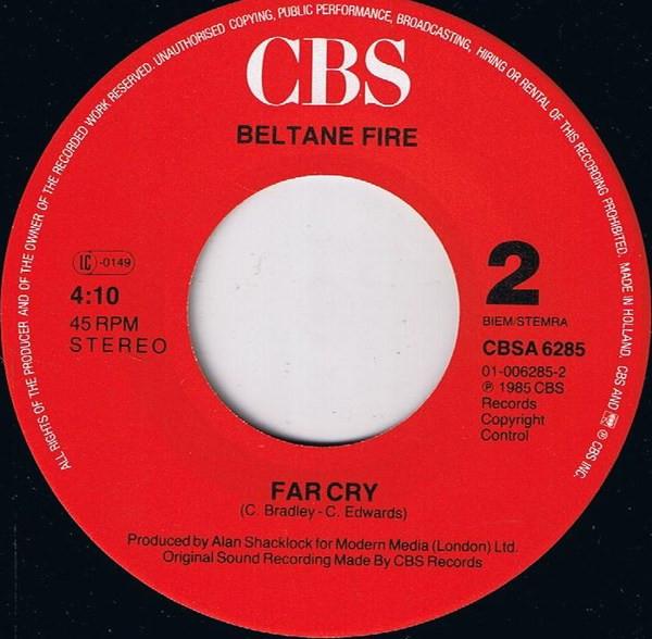 Beltane Fire - Fortune Favours The Brave - 7 Inch