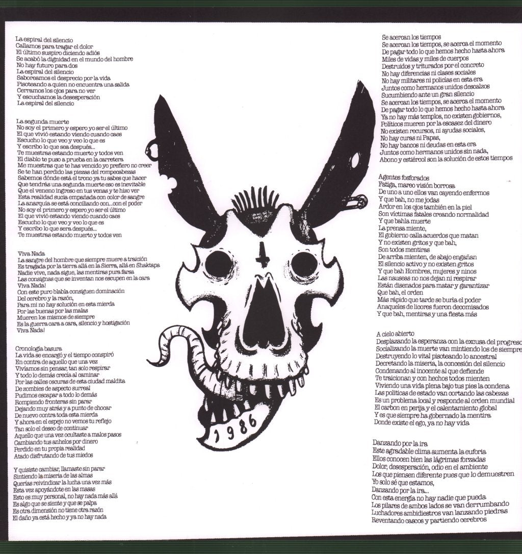 Cadaveres Podridos - Viva Nada - Lp