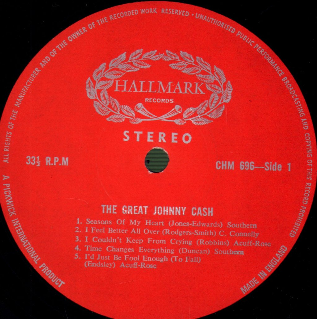 Johnny Cash - Great Johnny Cash - Lp