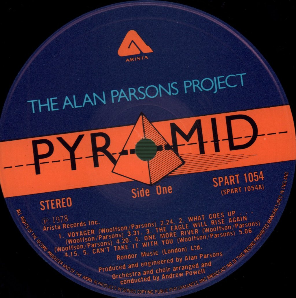Alan Parsons Project - Pyramid - Lp