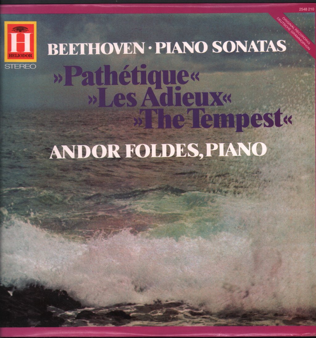 Andor Foldes - Beethoven - Piano Sonatas - Lp
