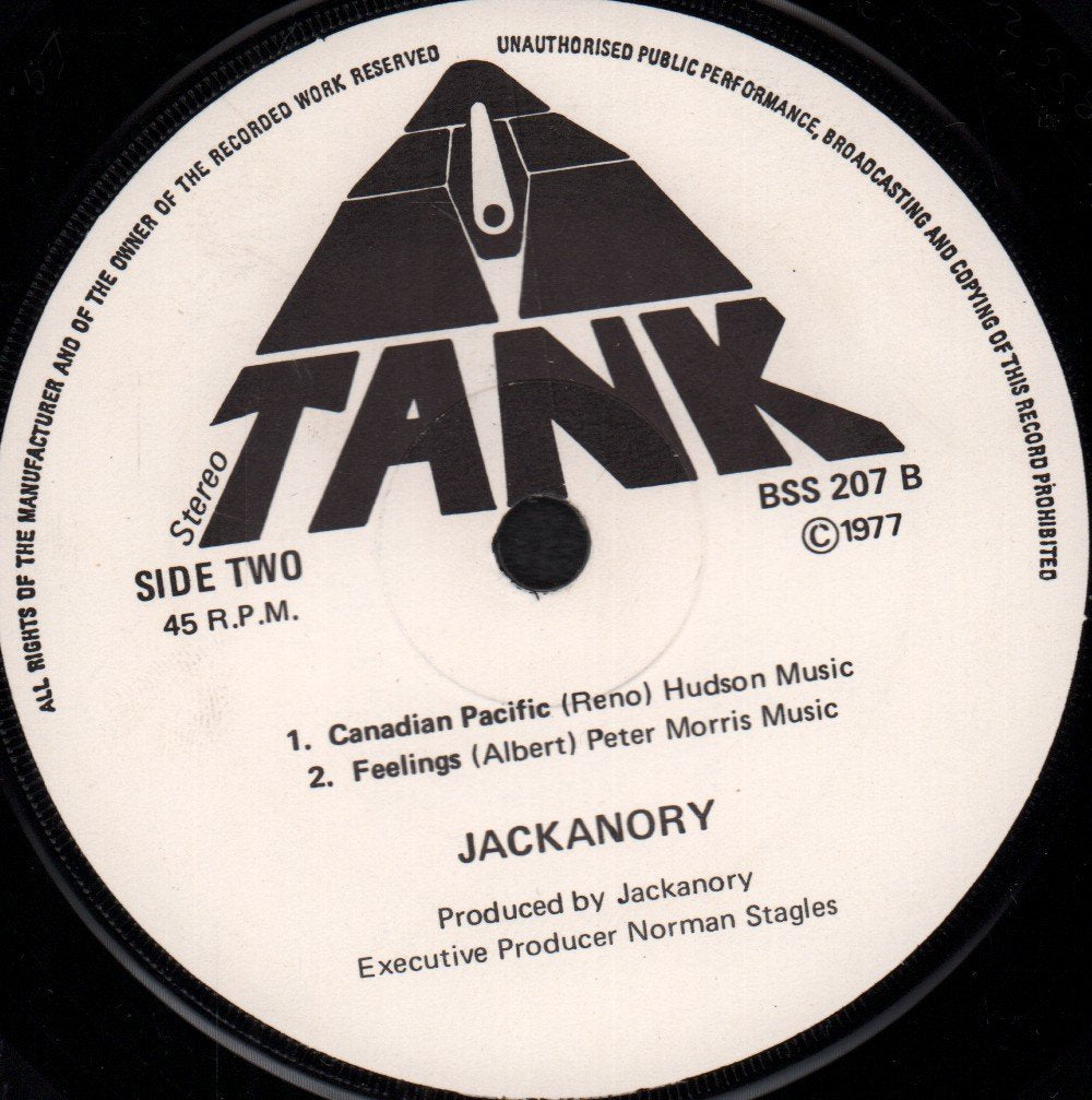 Jackanory - Country Roads - 7 Inch