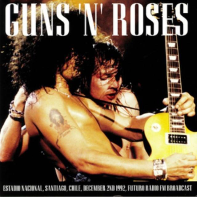 Guns N' Roses - Estadio Nacional, Santiago, Chile, December 2nd 1992, Futuro Radio Fm Broadcast - Double Lp