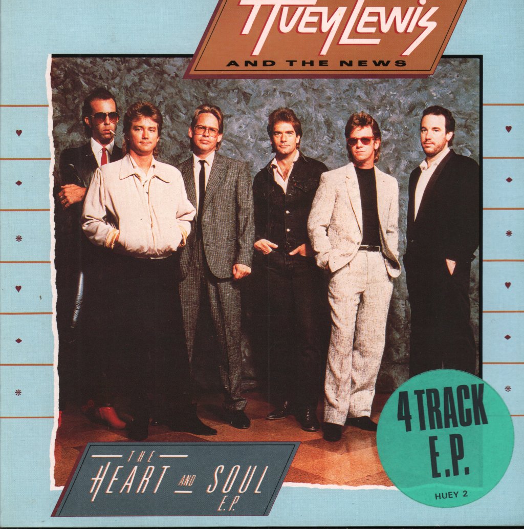 Huey Lewis And The News - Heart And Soul - 7 Inch