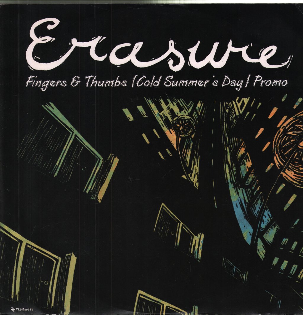 Erasure - Fingers & Thumbs (Cold Summer's Day) - 12 Inch