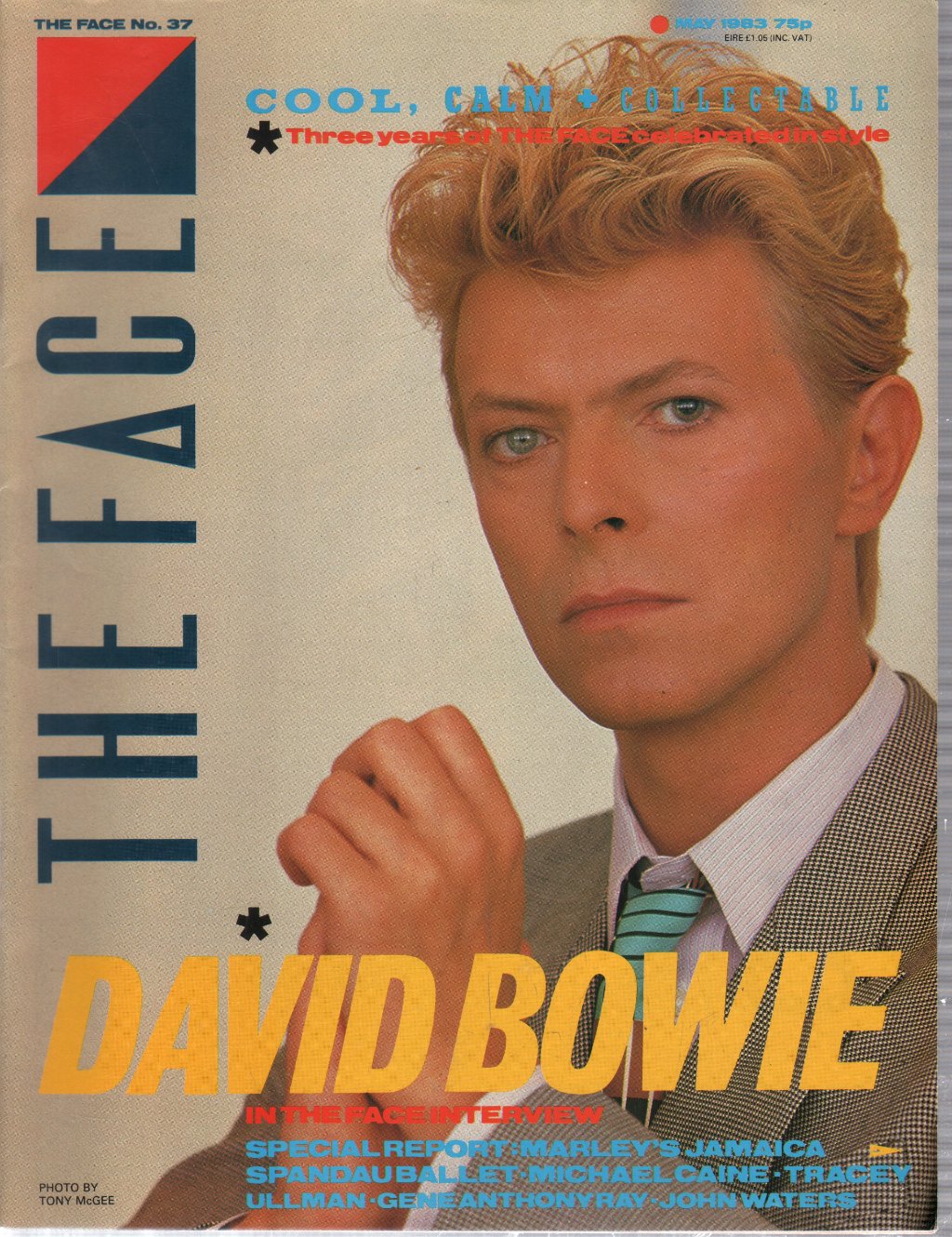 David Bowie - face No.37 May 1983 - Magazine