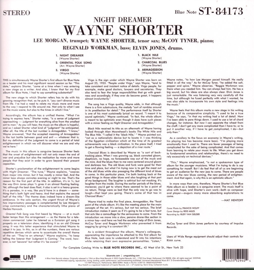 Wayne Shorter - Night Dreamer - Lp