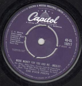 Four Preps - More Money For You And Me Medley - 7 Inch