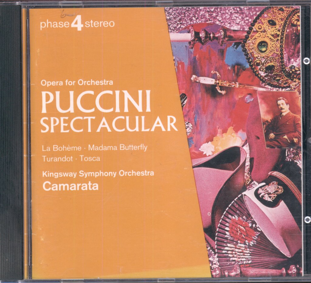 Kingsway Symphony Orchestra, Tutti Camarata - Puccini Spectacular - Cd