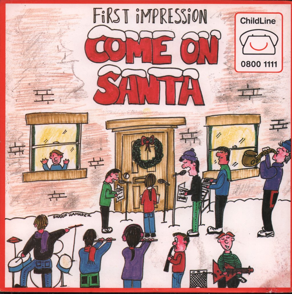 First Impression - Come On Santa - 7 Inch
