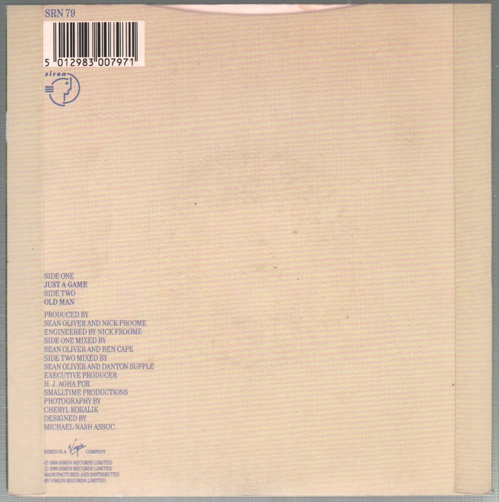 Oldland Montano - Just A Game - 7 Inch