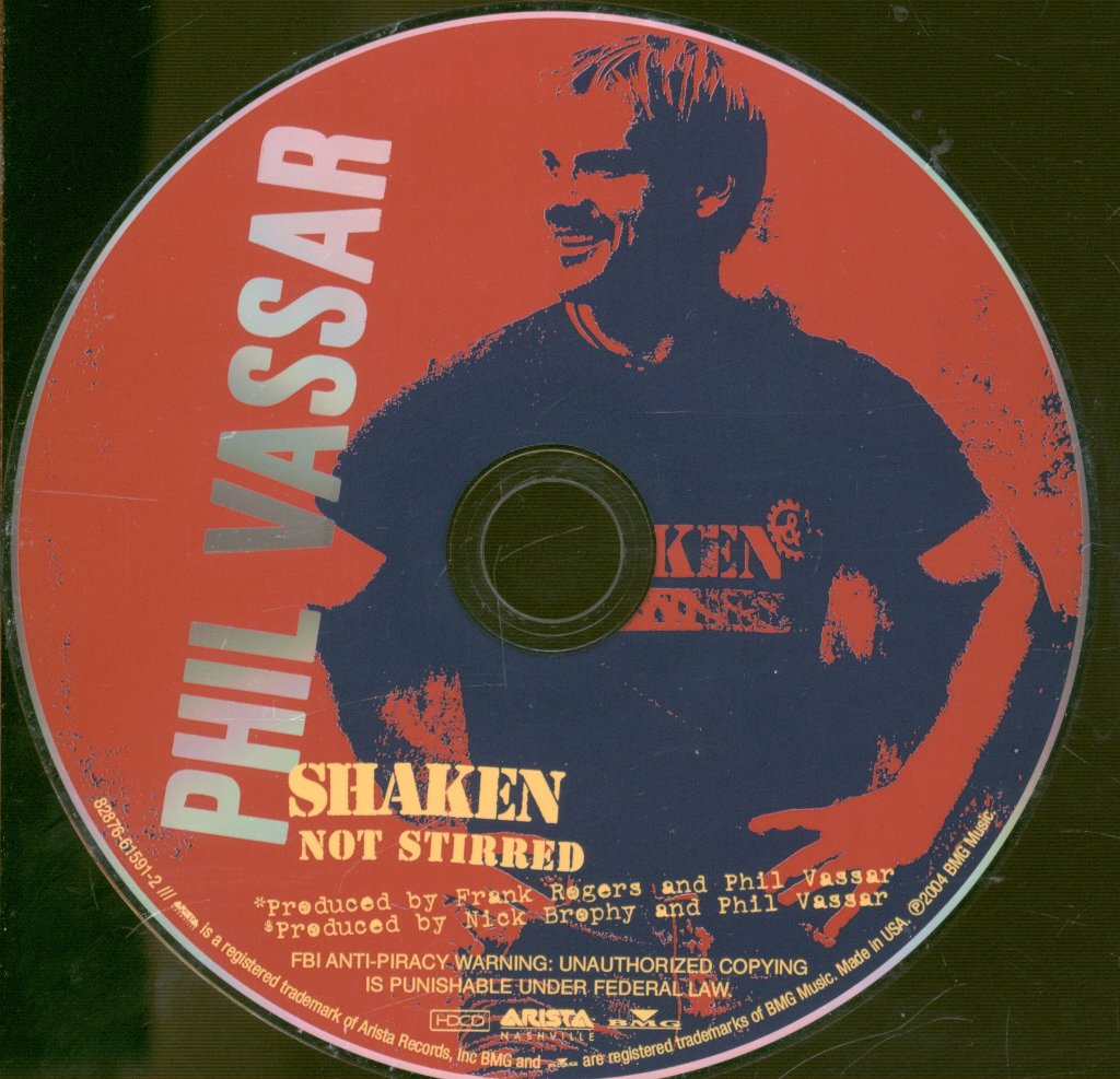 Phil Vassar - Shaken Not Stirred - Cd