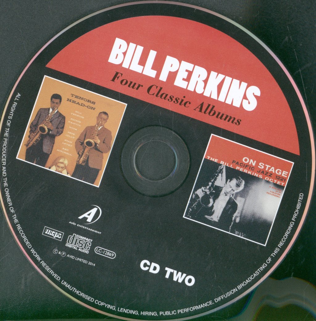 Bill Perkins - Four Classic Albums - Double Cd