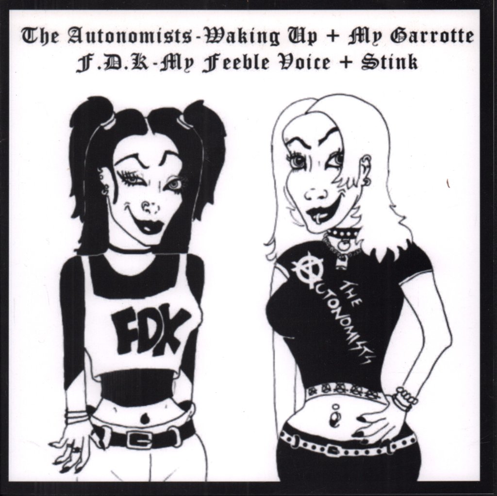 Autonomists / Fdk - Waking Up/My Feeble Voice - 7 Inch