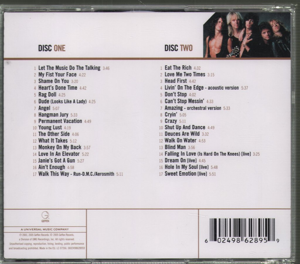 Aerosmith - Gold - Double Cd