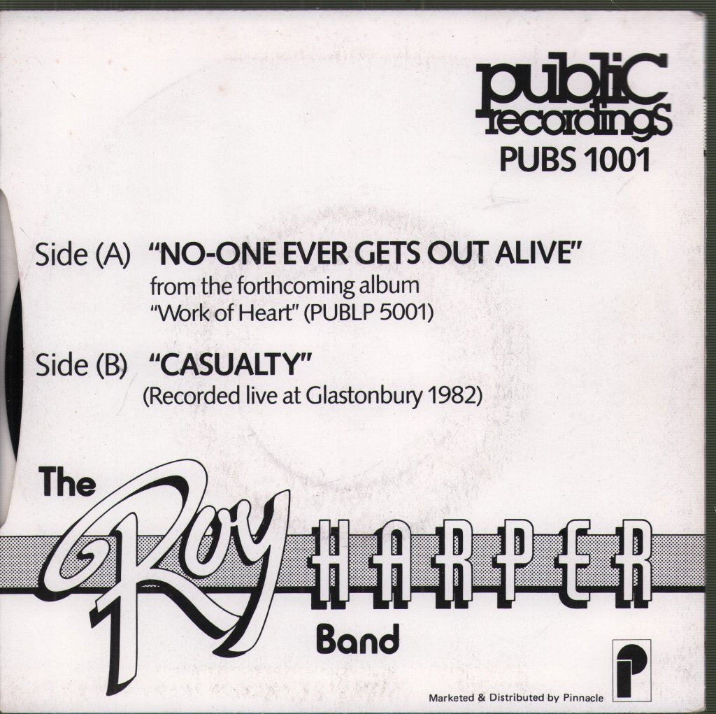 Roy Harper Band - No One Ever Gets Out Alive - 7 Inch