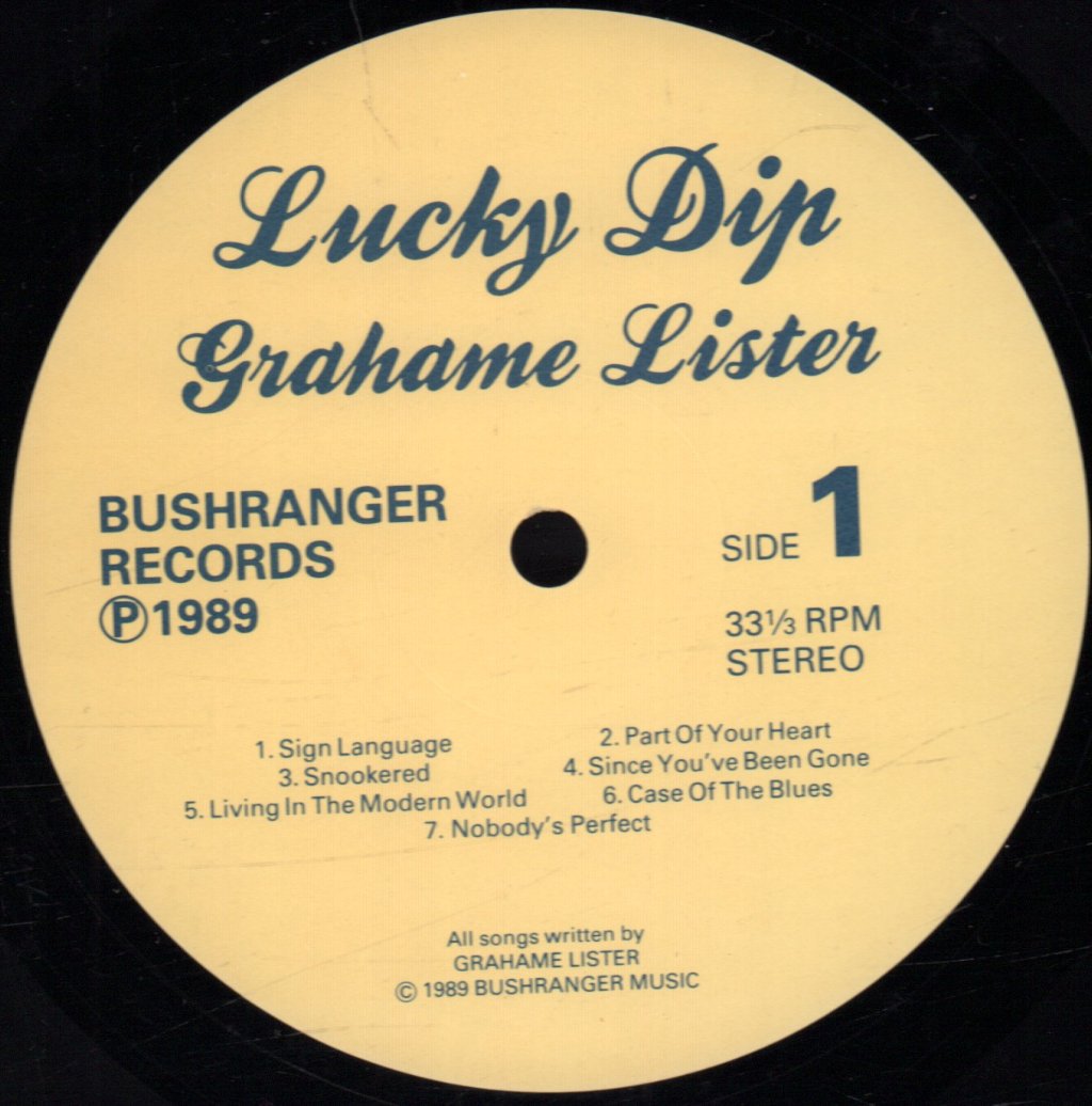 Graham Lister - Lucky Dip - Lp
