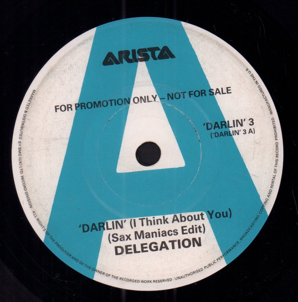 Delegation - Darlin' - 7 Inch