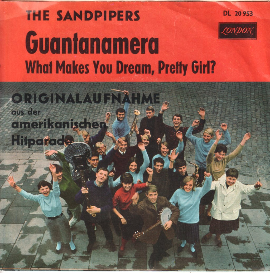 Sandpipers (Easy Listening Group) - Guantanamera - 7 Inch