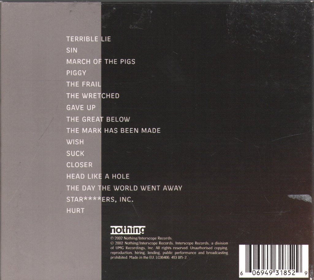 Nine Inch Nails - And All That Could Have Been (Live) - Cd