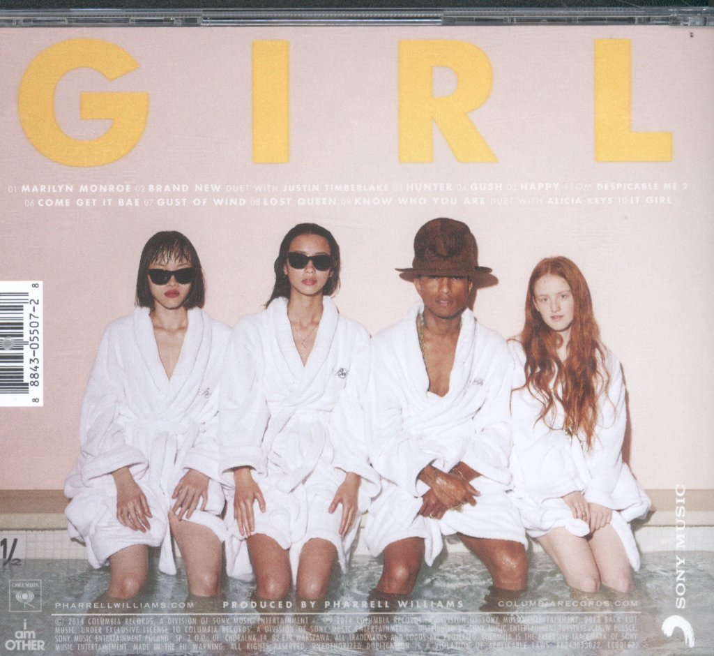 Pharrell Williams - Girl - Cd