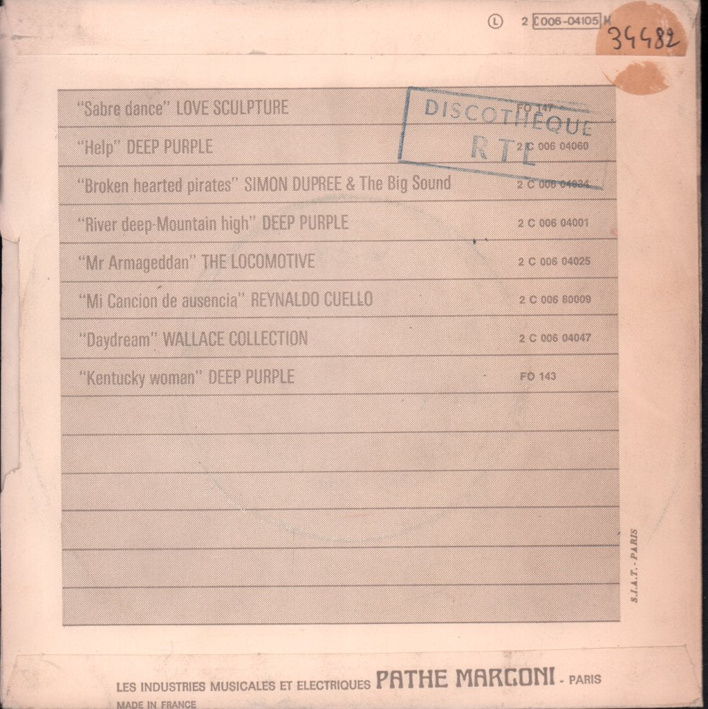 Spike Milligan - Q5 Piano Tune - 7 Inch