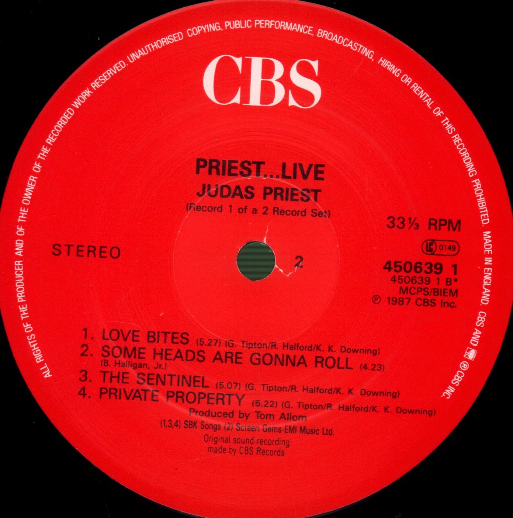 Judas Priest - Priest...live - Double Lp