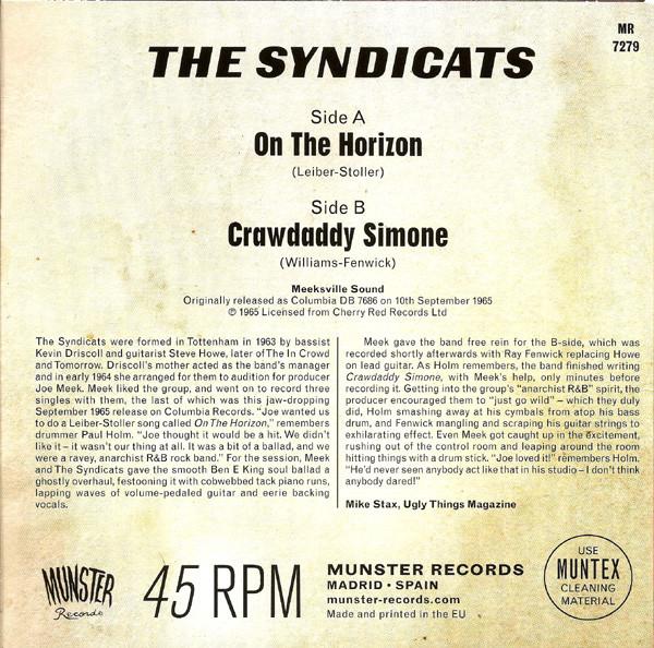 Syndicats - On The Horizon / Crawdaddy Simone - 7 Inch