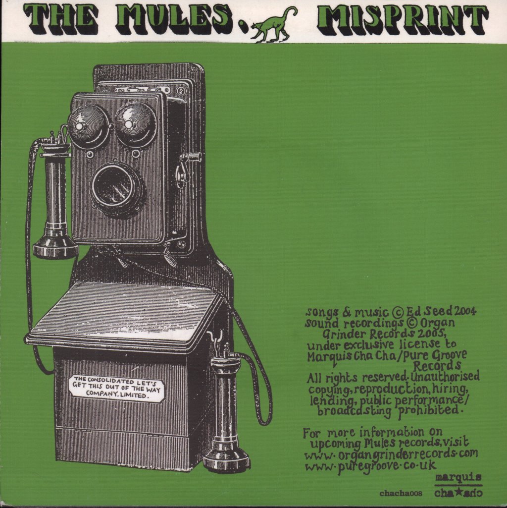 Mules - Polly-O - 7 Inch