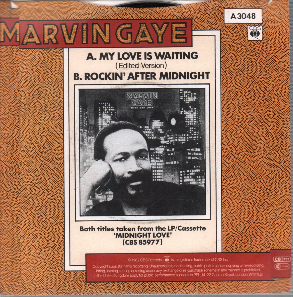 Marvin Gaye - My Love Is Waiting - 7 Inch