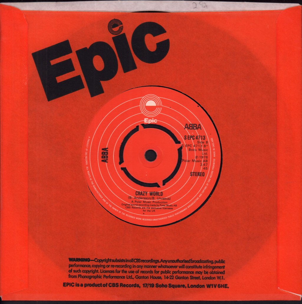 ABBA - Money Money Money - 7 Inch