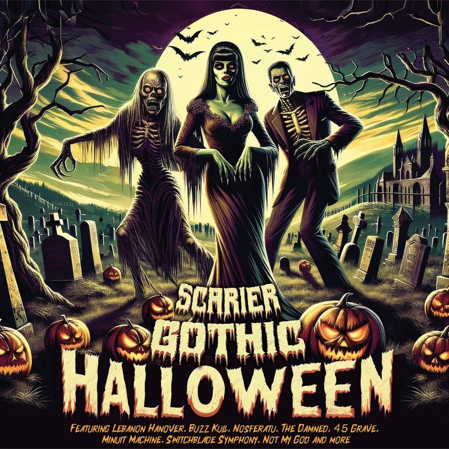 Various Artists - Scarier Gothic Halloween - Lp