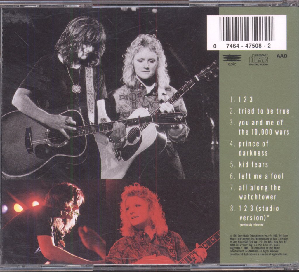 Indigo Girls - Indigo Girls Live - Back On The Bus, Y'All - Cd