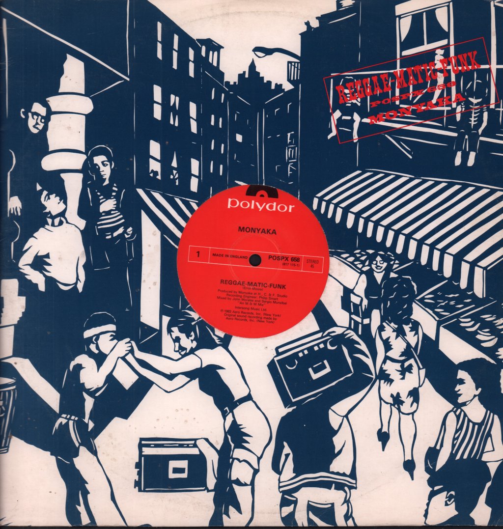 Monyaka - Reggae Matic Funk - 12 Inch