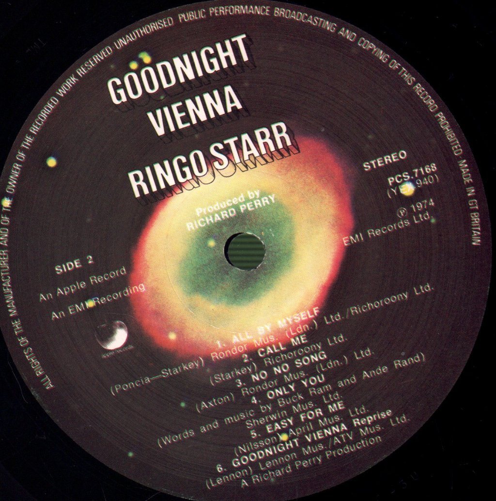 Ringo Starr - Goodnight Vienna - Lp