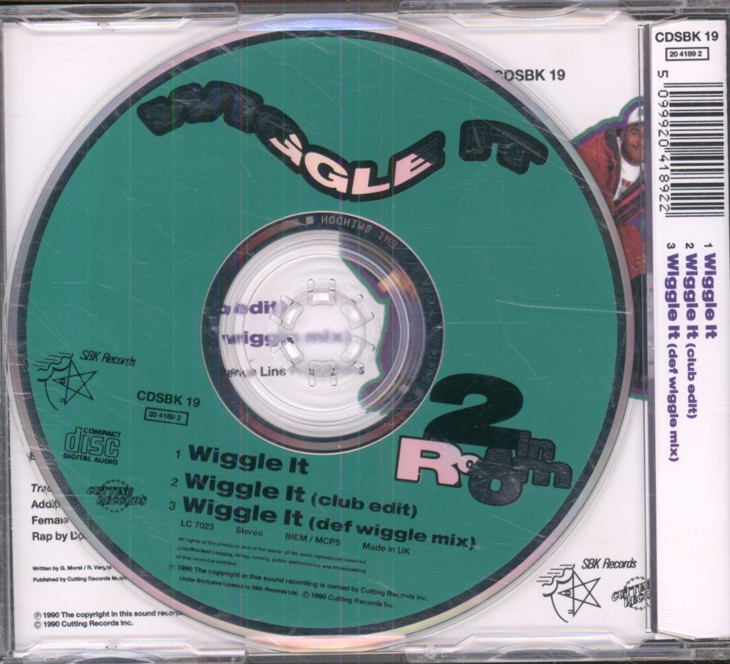 2 In A Room - Wiggle It - Cd