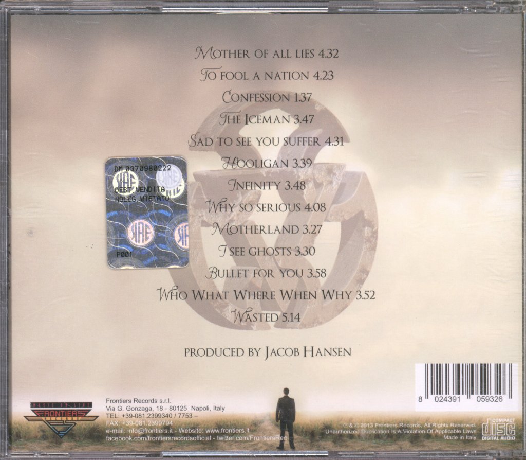 Pretty Maids - Motherland - Cd