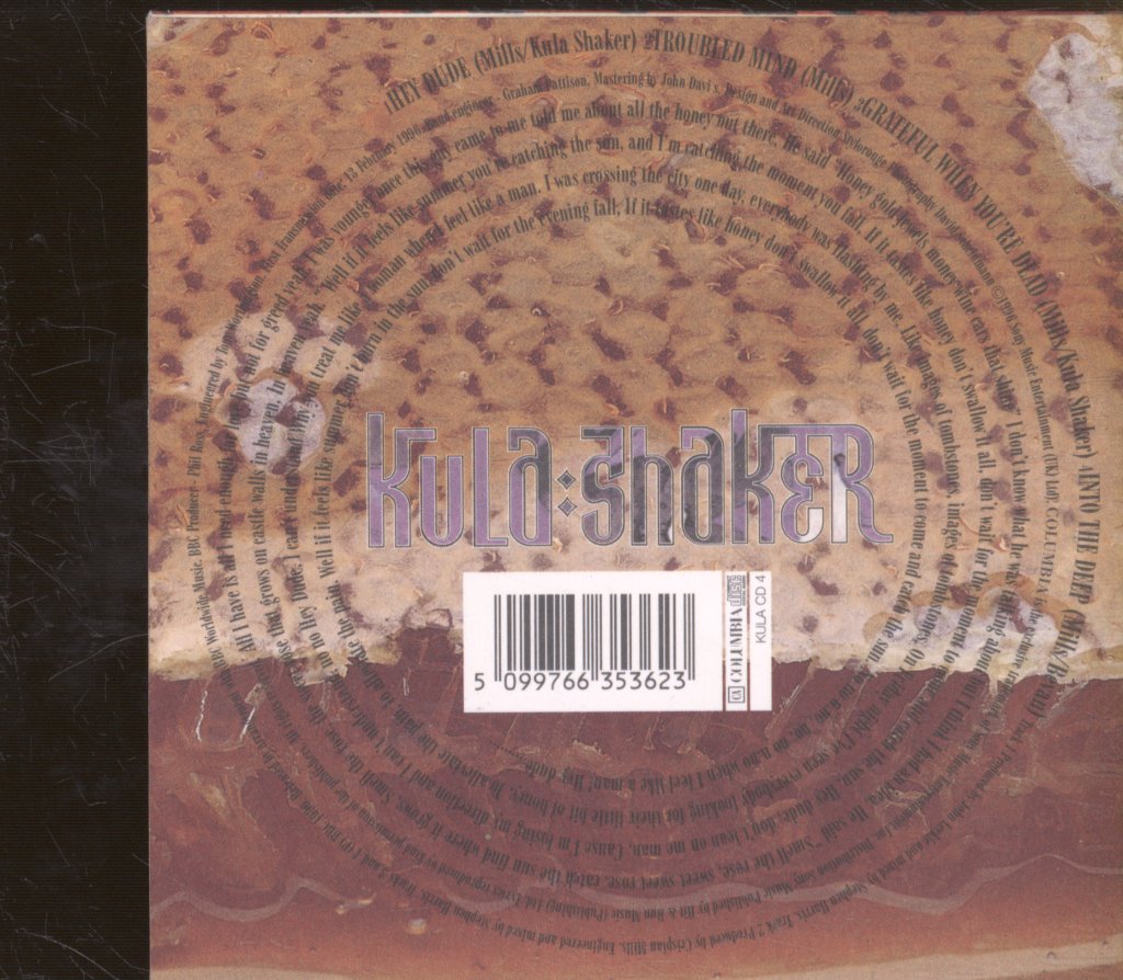 Kula Shaker - Hey Dude - Cd