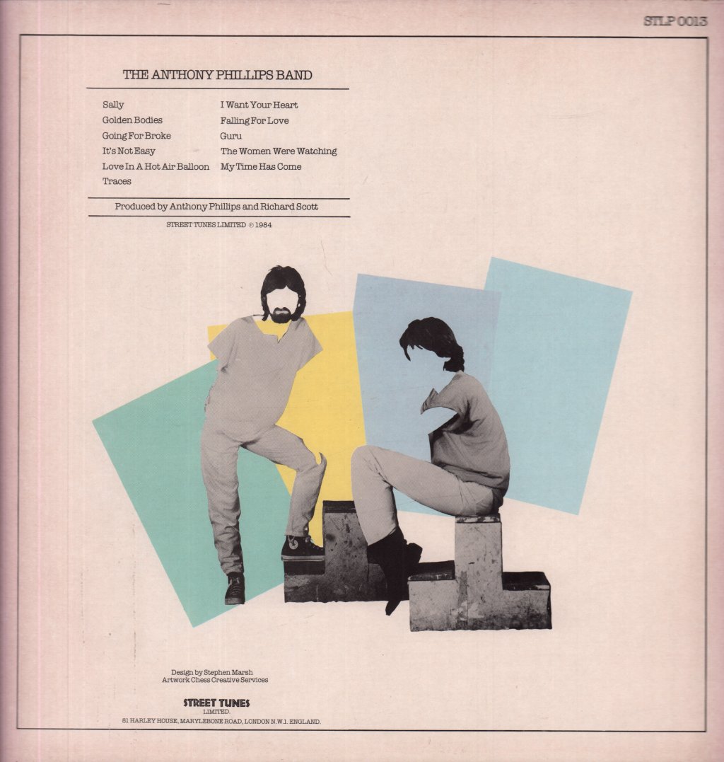 Anthony Phillips Band - Invisible Men - Lp