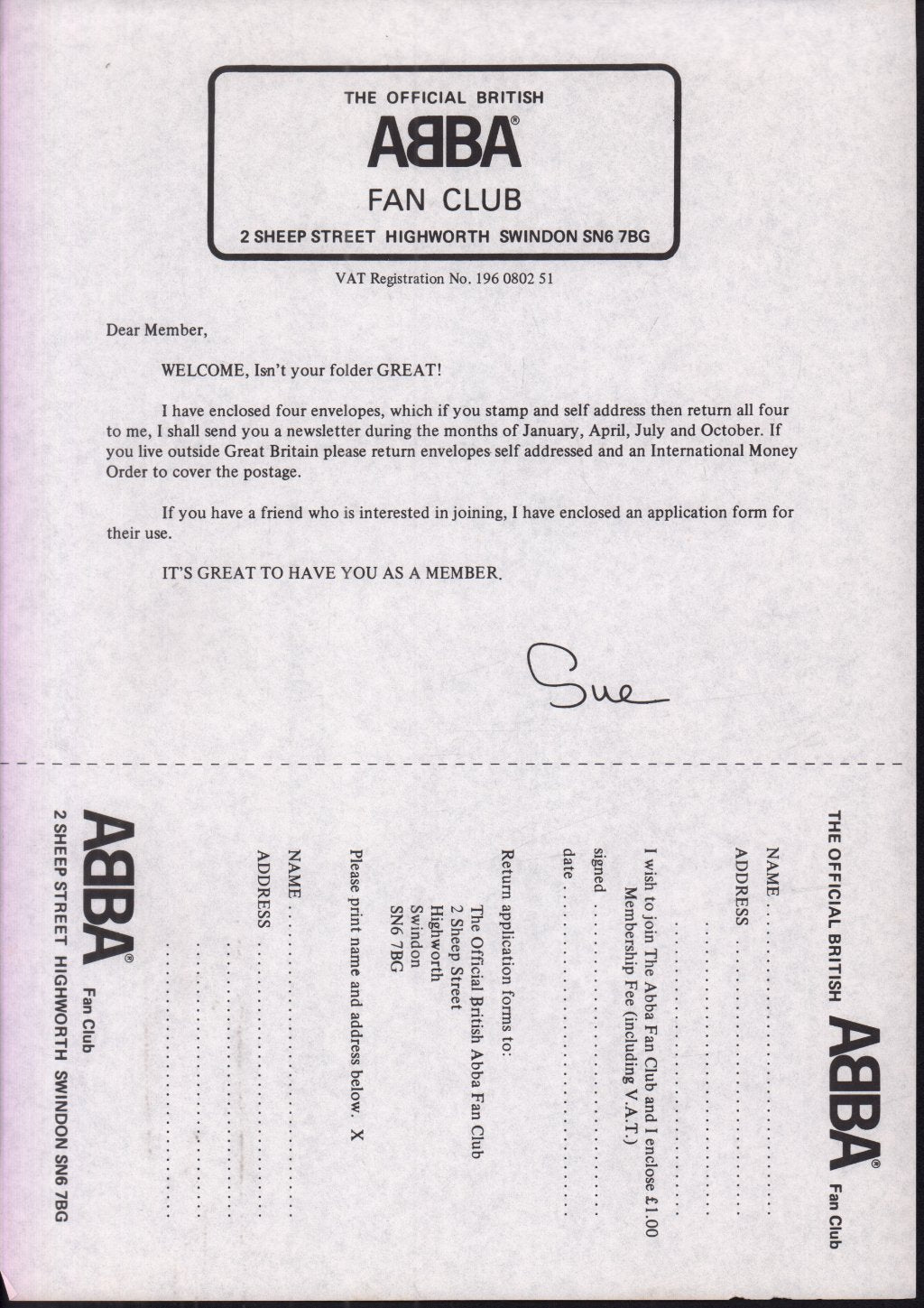 ABBA - fan club pack - Pack