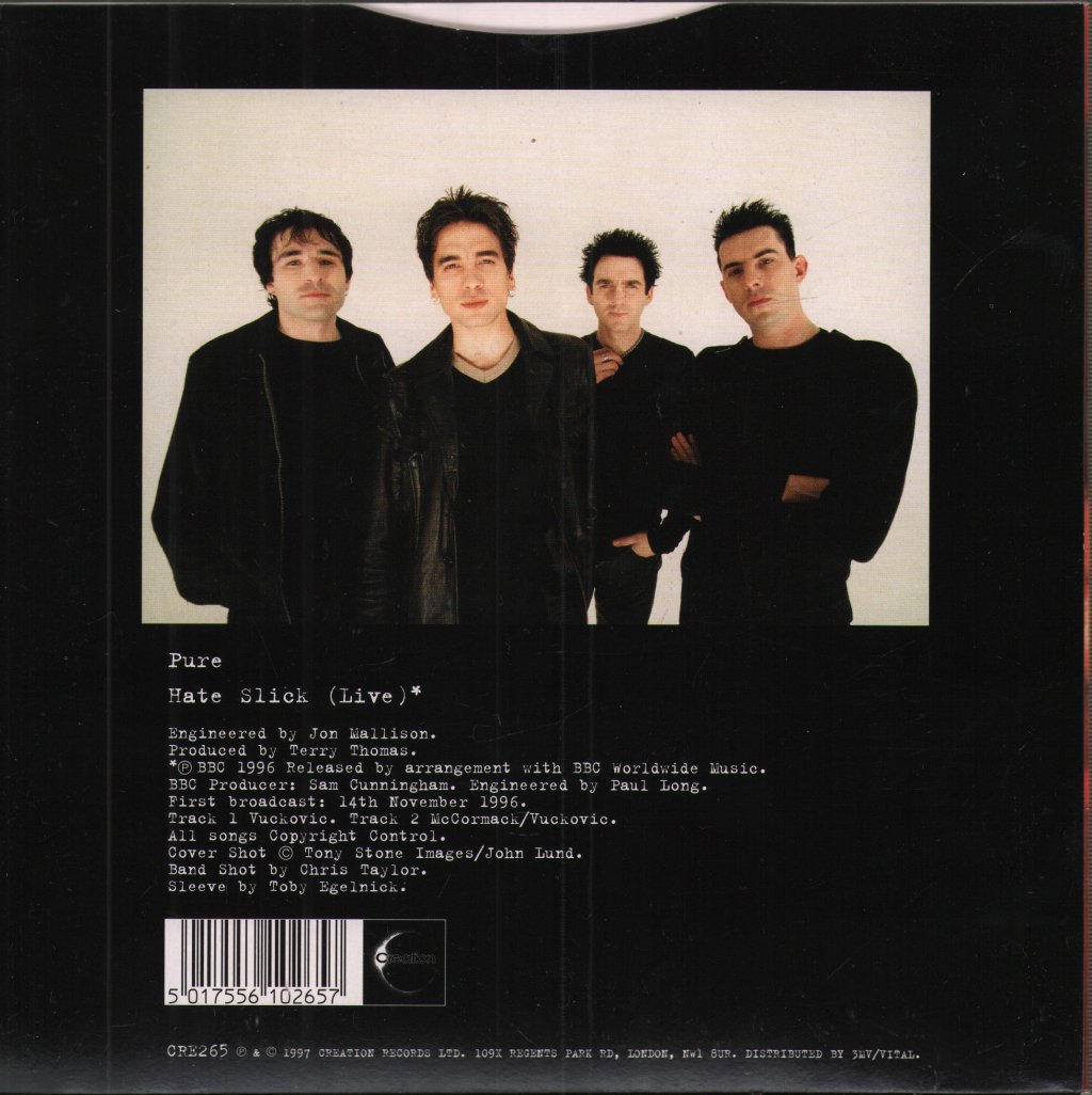3 Colours Red - Pure - 7 Inch