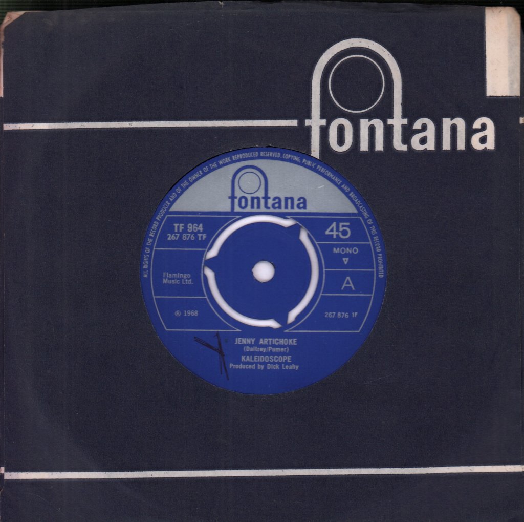 Kaleidoscope (Uk 60'S Psych Group) - Jenny Artichoke - 7 Inch